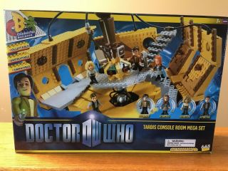 Character Building Doctor Who Tardis Console Room Mega Set