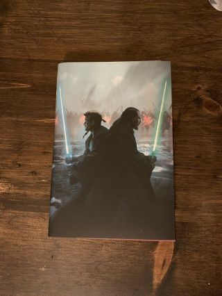 Star Wars Celebration 2019 Master And Apprentice Exclusive Book Signed
