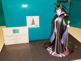 Wdcc Sleeping Beauty Maleficent: Evil Enchantress 11k413450 W/coa