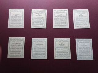 Film Stars Issued 1934 By Players Set L25