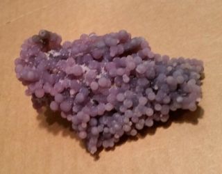 Top Shelf 96g Grape Chalcedony Indonesia Mineral Specimen Bubbly Purple Agate