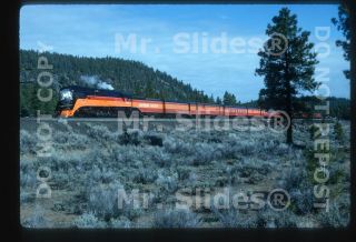 Slide Sp Southern Pacific 4 - 8 - 4 Daylight 4449 Action In 1991