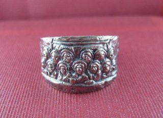 Sterling Silver - Ring - Holy Supper - 2391
