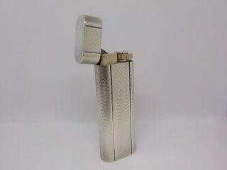 AUTHENTIC CARTIER Silver - Plated Oval Lighter 6