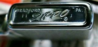 Vintage 1971 NOS UNLIT Zippo Full CHAMPION SPARK PLUGS Ad Lighter w/Orig.  Box NM 5