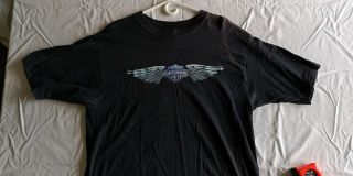 Vintage Harley Davidson Motor Cycles Maui Motorbike L Black T Shirt 28