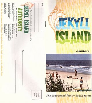 Jekyll Island Georgia Vintage 1960 