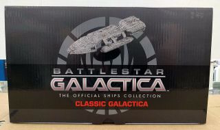 Battlestar Galactica Eaglemoss Ships 7 Classic Battlestar Galactica W/mag - Nib
