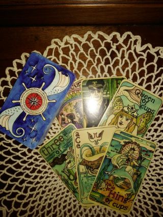 Dame Darcy Mermaid Tarot,  1st Edition,  2012,  Out Of Print,