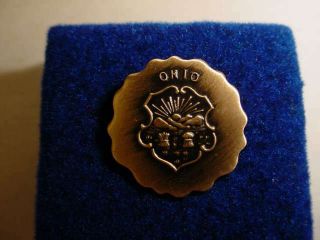 Vintage Ohio State Seal Lapel/hat Pin S60