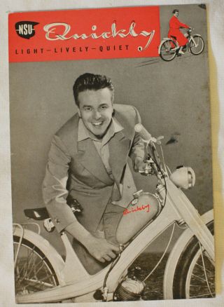 Nsu Quickly 1950s Dealer Brochure - St501000818