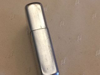 Rare 1948 - 49 3 Barrel Hinge Zippo Lighter With Matching Insert 5