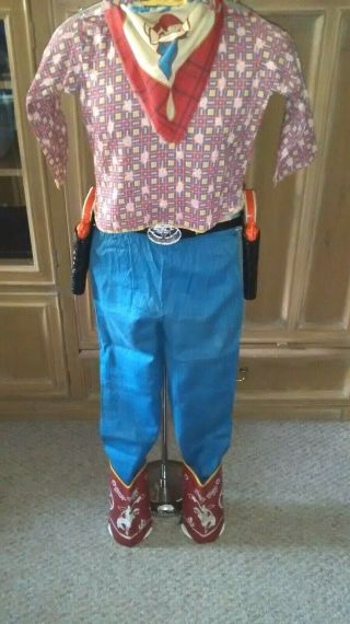 Vintage Howdy Doody Kids Play Costume With Extra 