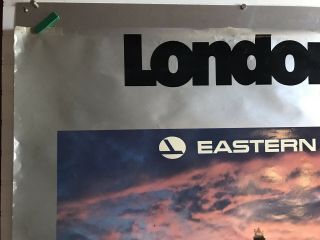 London Eastern Airline Poster 30” X 40”