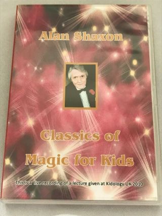 Alan Shaxon,  Classics Of Magic For Kids,  Magic Trick Dvd