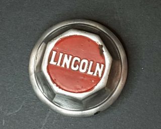 Vintage Antiqe Lincoln Grease Cap Dust Cover Wheel Center Cap