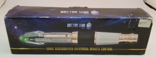 Doctor Who Sonic Screwdriver Universal Remote Control Box & Instructions