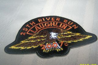 Harley Davidson Patch Laughlin River Run 2007 Eagle Logo 25th Anniv