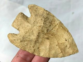 Exceptional Mehlville Point Boone Co. ,  Missouri Authentic Arrowhead Artifact Lm5
