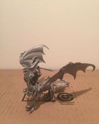 Mythical Dragon Metal Sculpture