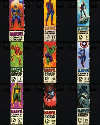 Topps Marvel Collect Digital Card Corner Boxes Series 1 Complete Set 9 Cards