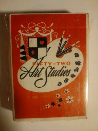 Fifty Two Art Studies Nude Pin Up Playing Card Deck 1950 