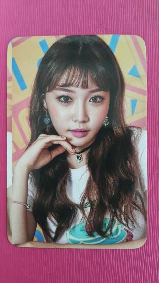 I.  O.  I Ioi Chungha Official Photocard 2nd Album Miss Me Produce 101 Photo Card 청하