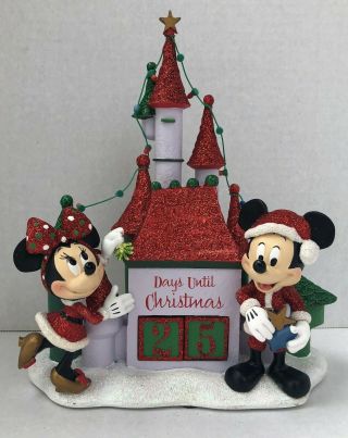 Disney Parks Christmas Holiday Countdown Calendar Mickey & Minnie