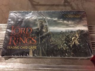 Lord Of The Rings Realms Of The Elf - Lords Booster Box Ccg Factory Look