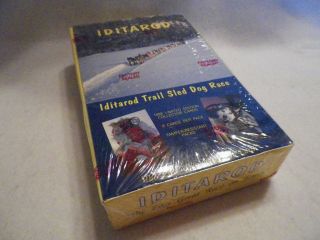 2 Box Of 1992 Iditarod Dog Sled Race Trading Card 36 Pack Box Factory