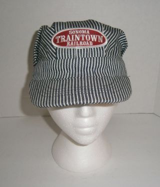 Sonoma Traintown Railroad Adjustable Cap Hat One Size