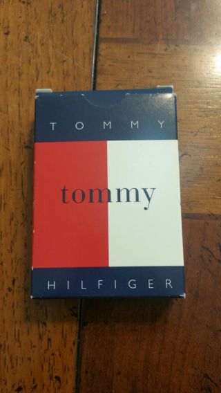 Vintage Tommy Hilfiger Big Logo Flag Playing Cards