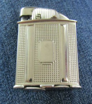 Evans Silver Tone Clipper Pocket Lighter