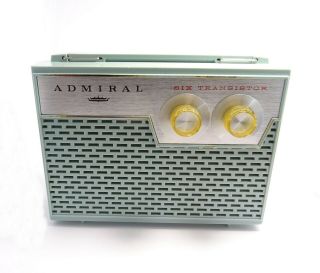 Admiral Transistor Radio