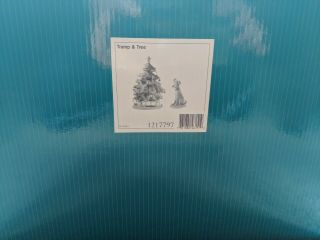Wdcc " Tramp & Tree " Christmas Scene From Walt Disney 