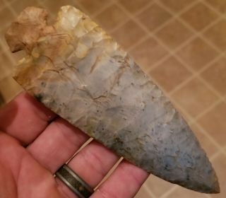 INCREDIBLE DOVE TAIL Arrowhead SPEAR POINT NATIVE Indian Artifact OHIO Dovetail 2