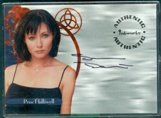Charmed Season 1 (a 1) Shannen Doherty As Prue Autograph Card W/ Redemption