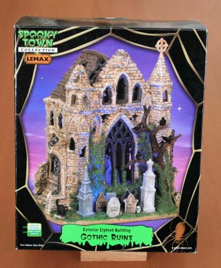 Lemax Spooky Town Gothic Ruins (2006) 65342