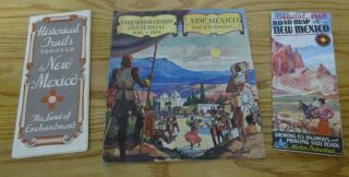 1940 Coronado Cuarto Centennial Mexico 1540 - 1940 Booklet Map Trails Books