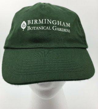Birmingham Botanical Gardens Alabama Souvenir Green Trucker Baseball Hat Cap
