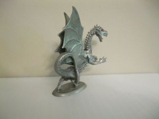 Rawcliffe Pewter DRAGON PP 833 Red Eyes Figurine 3