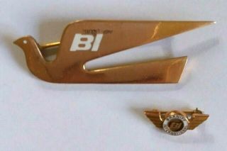 Braniff International Airways Wing Airlines Aircraft Aviation Pin