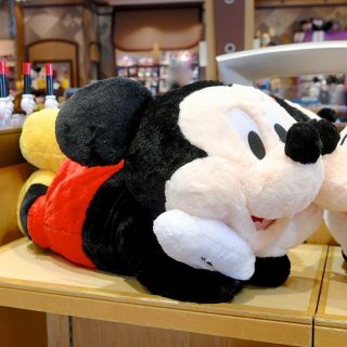 Tokyo Disney Resort Limited Mickey Mouse Hugging Pillow Plush 2018 Japan