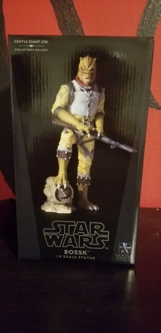 Gentle Giant Collectors Gallery Star Wars Bossk 1/8th Scale Statue