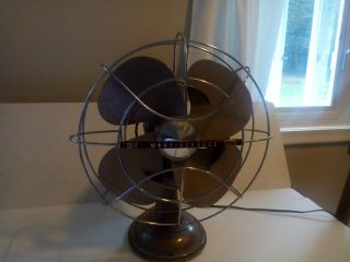 Vintage Westinghouse Oscillating Fan No.  12 La4 1950s