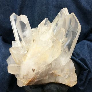 2.  88kg Natural Clear Quartz Cluster Vug Mineral Crystal Point Healing Wot343