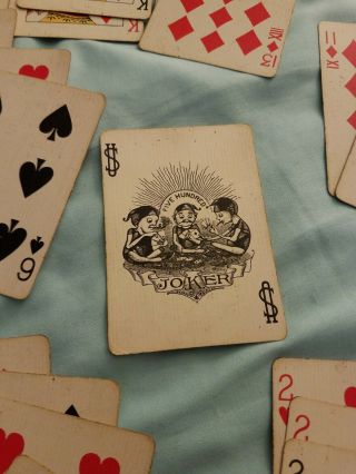 RARE No.  500 Playing Cards Featuring 