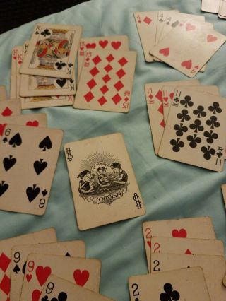 RARE No.  500 Playing Cards Featuring 