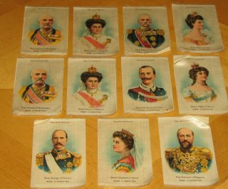 Antique Vintage Nebo Tobacco Silks Royalty Kings Queens