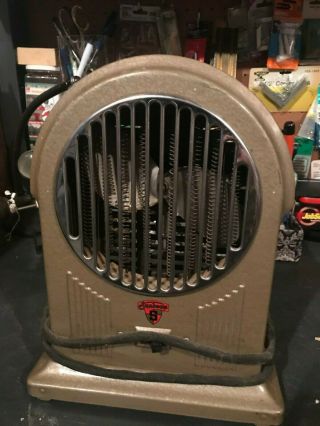 Old Vintage Extremely Rare Art Deco Antique Sunbeam Electric Heater